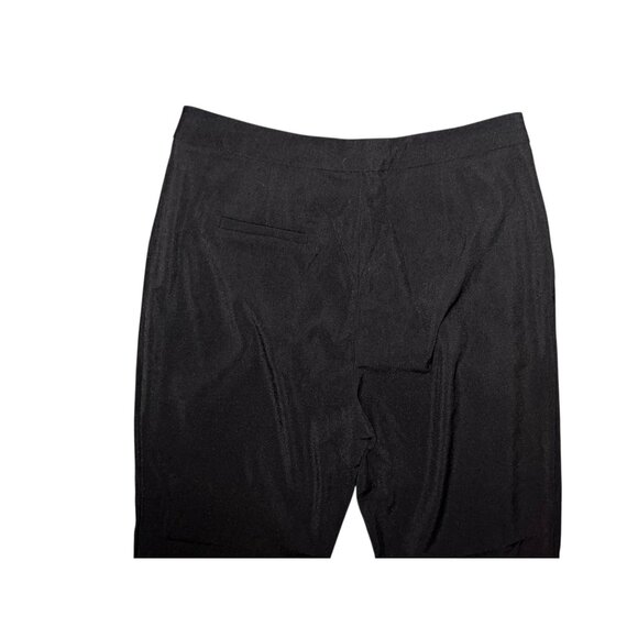 Halara High Waisted Straight Leg Drawstring Plicated Zipper Pocket Work Pants Sz - Picture 9 of 9